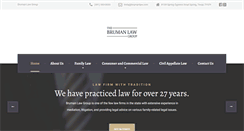 Desktop Screenshot of brumanlawgroup.com