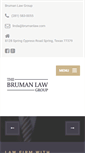 Mobile Screenshot of brumanlawgroup.com